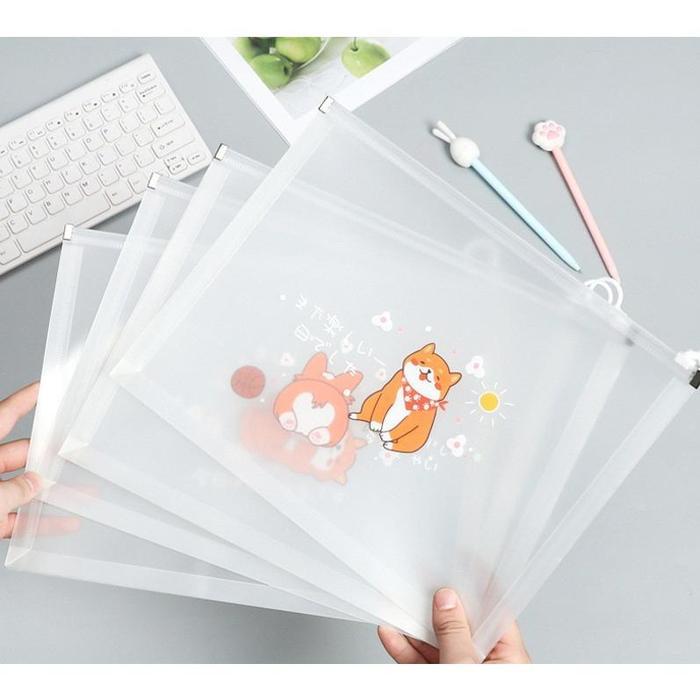 Map Dokumen Plastik A4 - 40 Micron Anti Robek