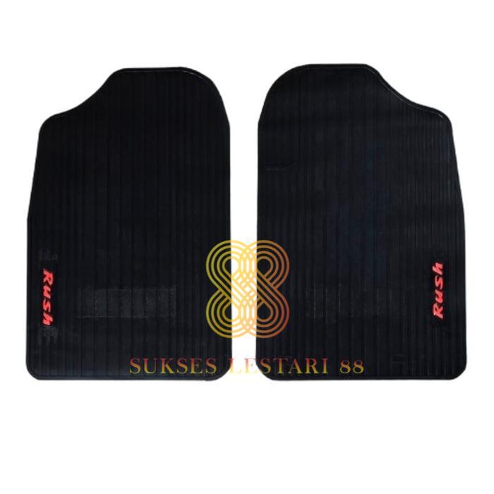 Karpet Mobil Toyota Rush Karet Premium Logo