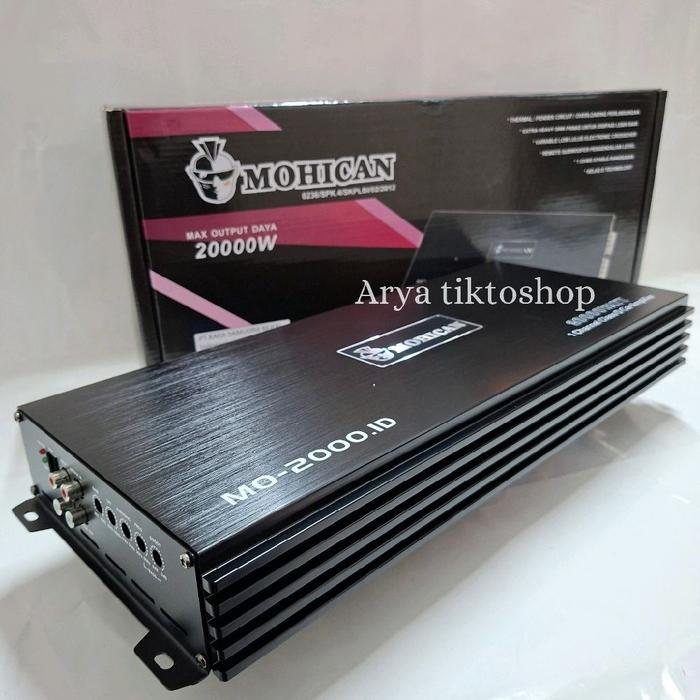 Power Monoblock MOHICAN MO 2000.1D Monoblok Amplifier MOHICAN MO 2000 1D