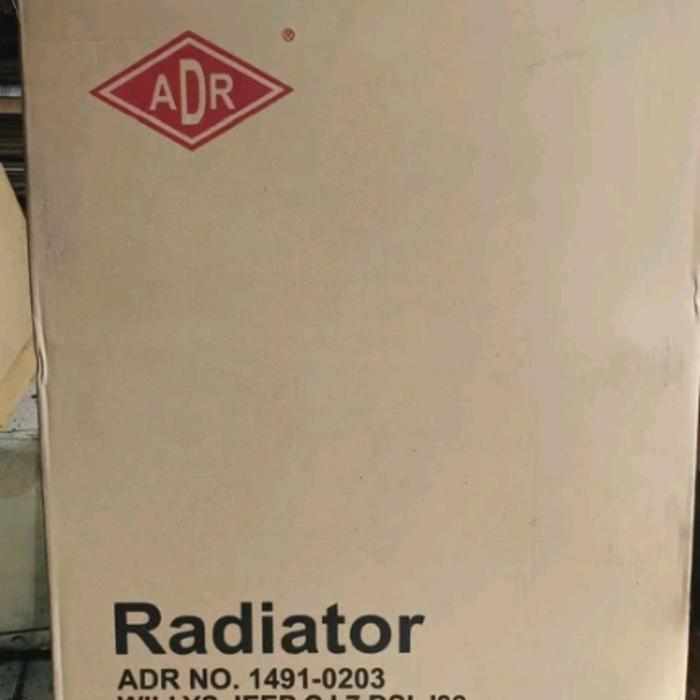 Radiator Jeep Cj7 Bensin Standart