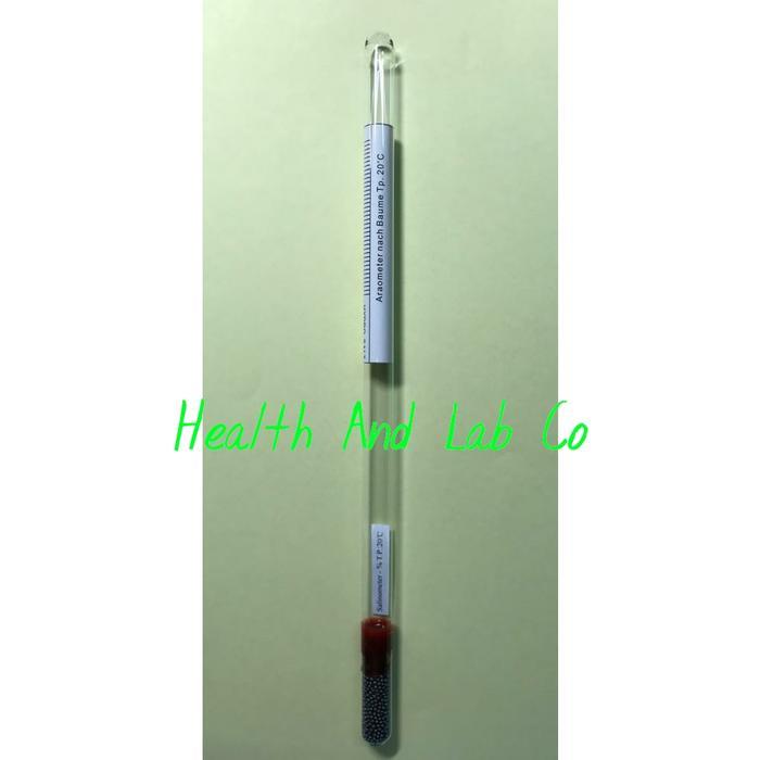 HYDROMETER GARAM / SALINOMETER / BAUME 0-35