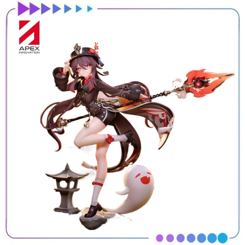OriginalAPEX-TOYS Genshin Impact Hu Tao: Snow-Clearing Plum Fragrance Model Classic Anime Toys