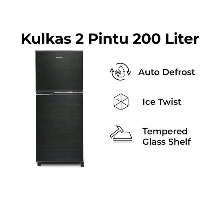 KULKAS POLYTRON 2 Pintu – PRB 200Y Minuman