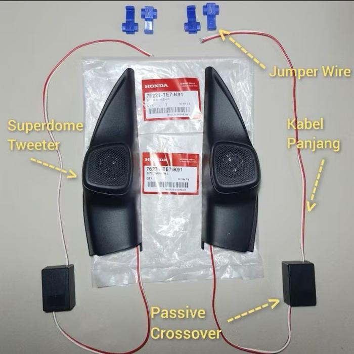 "New" Tweeter Speaker Audio Mobil Honda Brio Mobilio Brv