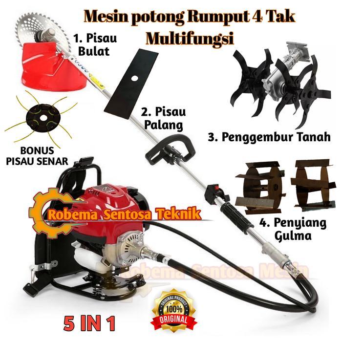 Mesin Potong Rumput Model HONDA 4 Tak Merk Starke-Jerman 5 Pisau