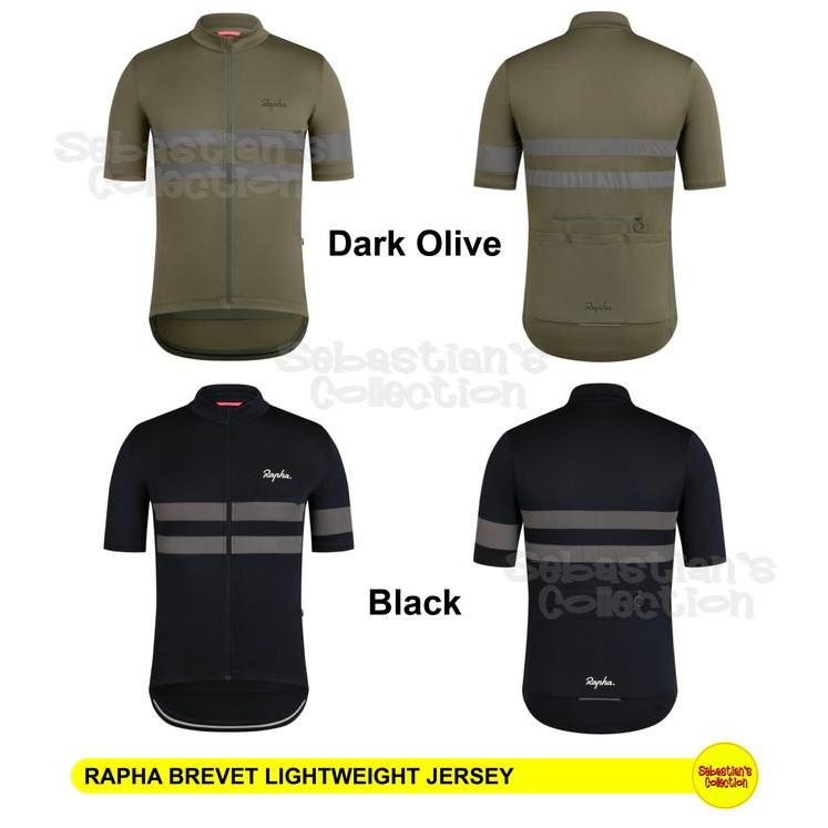 Rapha Men'S Brevet Lightweight Jersey Original - Rapha Jersey Original