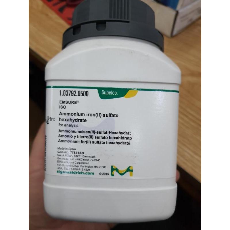 Ready Ammonium iron II sulfate hexahydrate Merck 1.03792 Repack 50 Gr