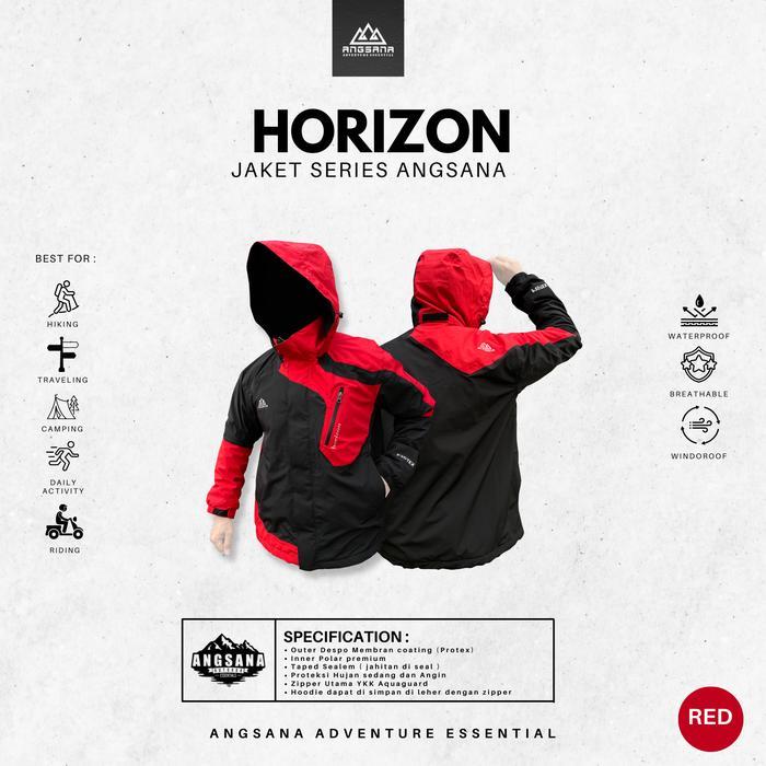 Jaket Waterproof Angsana Seri Horizon Inner Polar sport