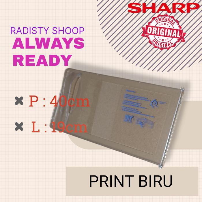 Tutup Freezer Kulkas Sharp Original 1 Pintu Sj-M180D Sj-N181 Sj-N182 Sj-X187 Sj-M190D Sj-N192