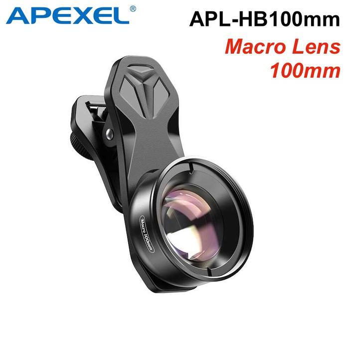 APEXEL APL-HB100mm HD Optic 100mm Super Macro Lens Camera & Phone