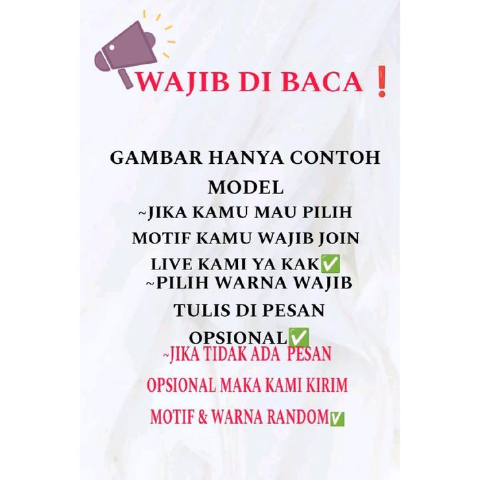 TERLARIS 3 PCS DASTER PAYUNG SUPER JUMBO LD 140 BUSUI RAYON KANCING TEBAL BUMIL MOTIF PENDEK BATIK