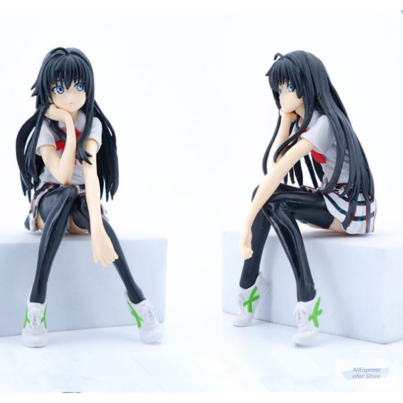 14CM Anime Figure My Teen Romantic Comedy Yukinoshita Yukino Figure Model Dolls Toy Gift Collect