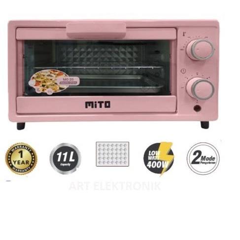 Oven Mini Mito Mo 20 Kapasitas 11 Liter Oven Mito Oven Kecil Listrik Terlaris