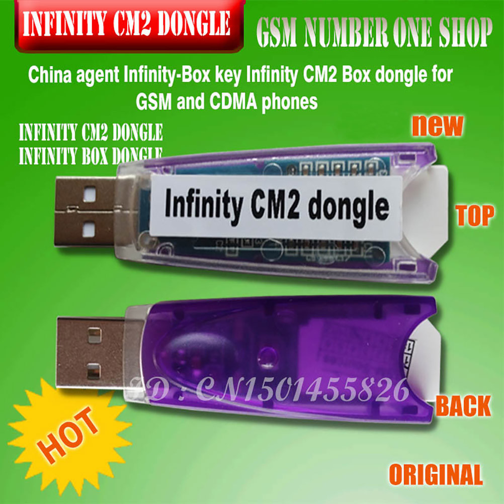 FLASH SALE    Original new China agent Infinity-Box Dongle Infinity CM2 Box Dongle for GSM and CDMA 