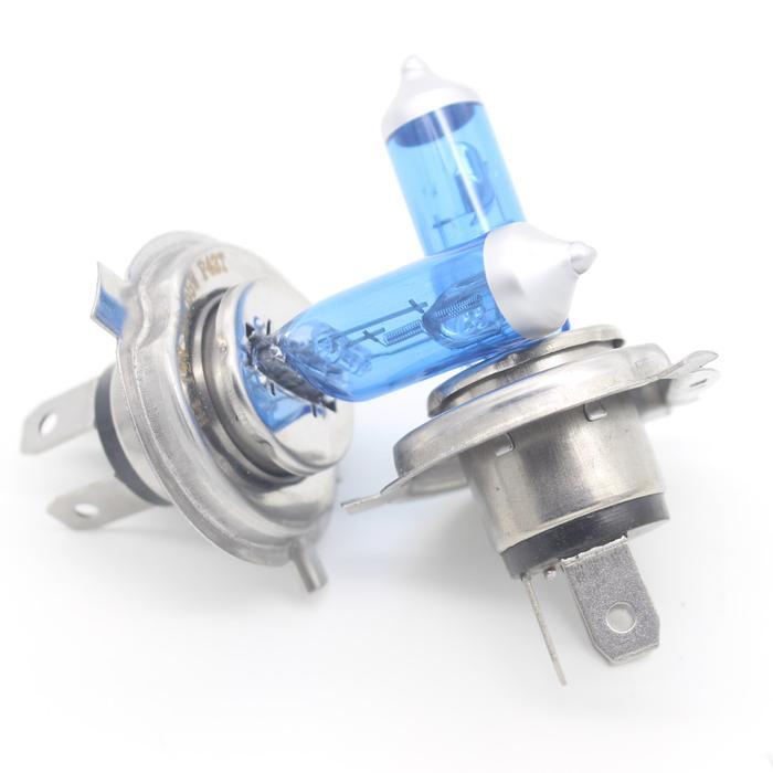 Lampu Bolam H4 Halogen Putih 5500 Kelvin
