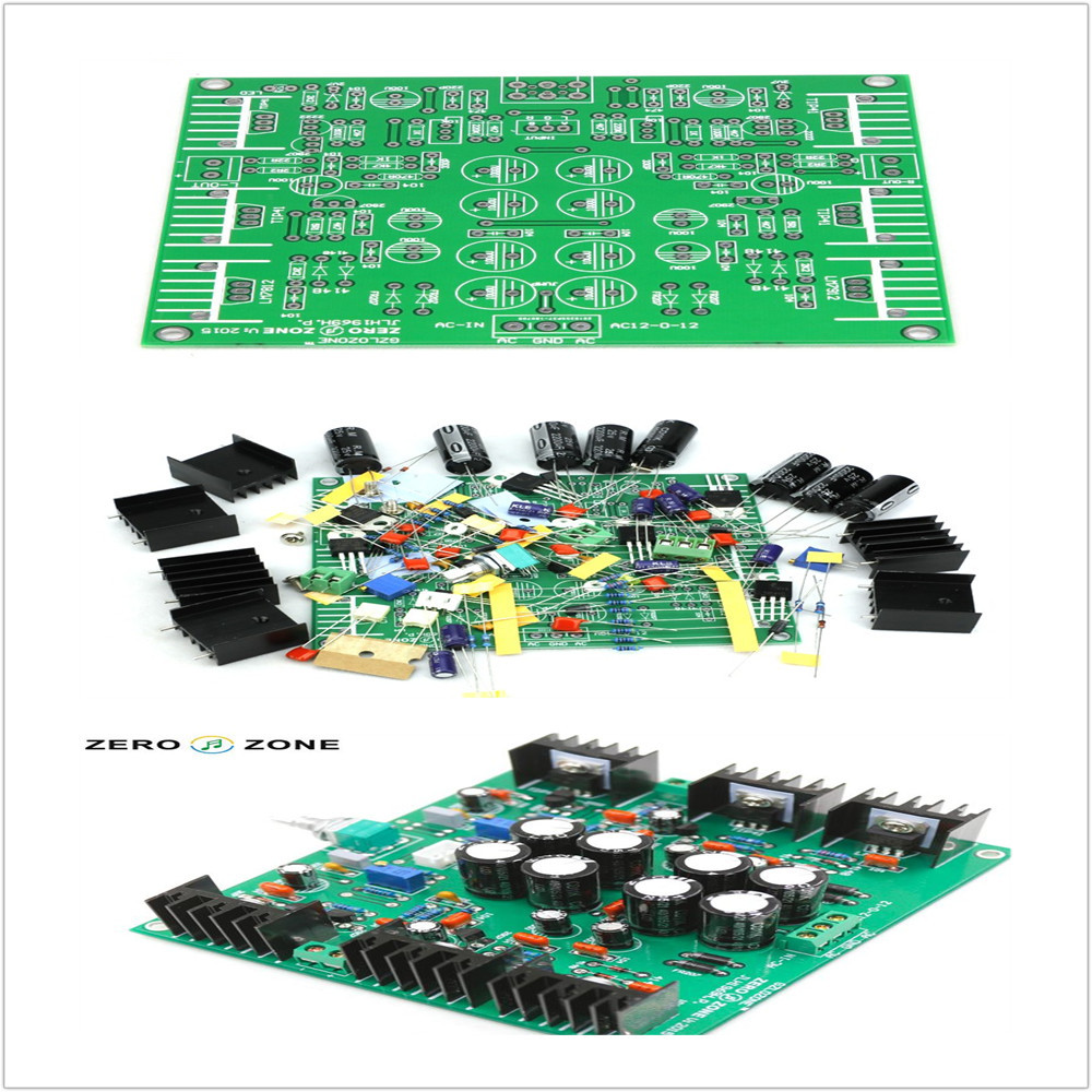 Baru Hifi JLH HOOD 1969 Class A Headphone Amplifier board Small Power Amplifier board Pcb /  kit