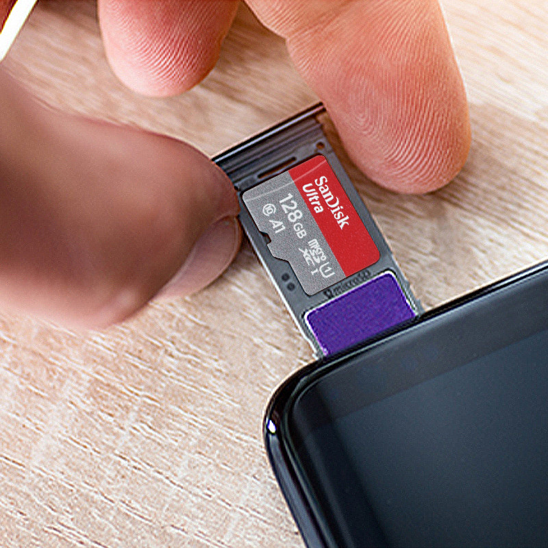 Original SanDisk Micro SD Card C10 32GB 64GB 128GB 256GB 512GB Up to 150MB/s Microsd Memory Card 1TB