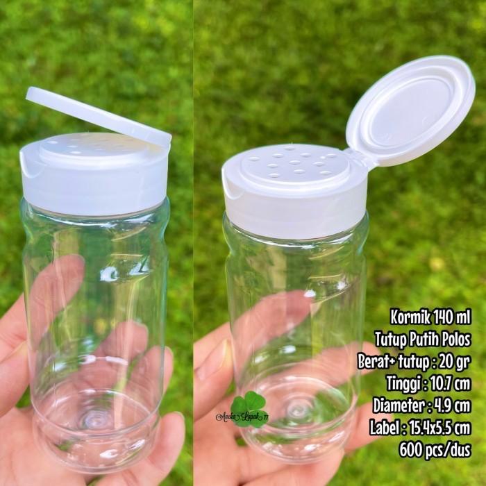 Botol toples Kormik 150 ml boncabe bumbu lada botol plastik boncabe