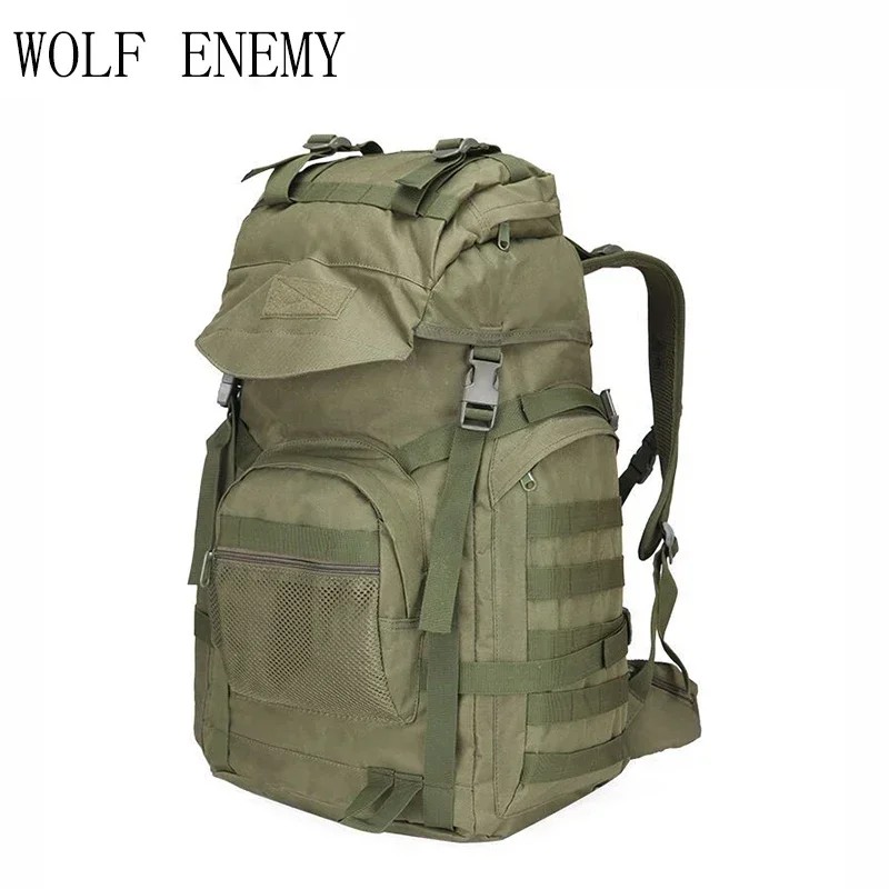 Outdoor Tactical Backpack 60L Hunting bag Trekking Sport Travel Rucksack Camping Hiking Camouflage