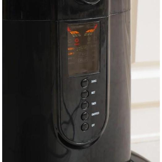 Krisbow ~ Humidifier 2.3 Ltr Hitam Kipas Angin Penyemprot Uap Air