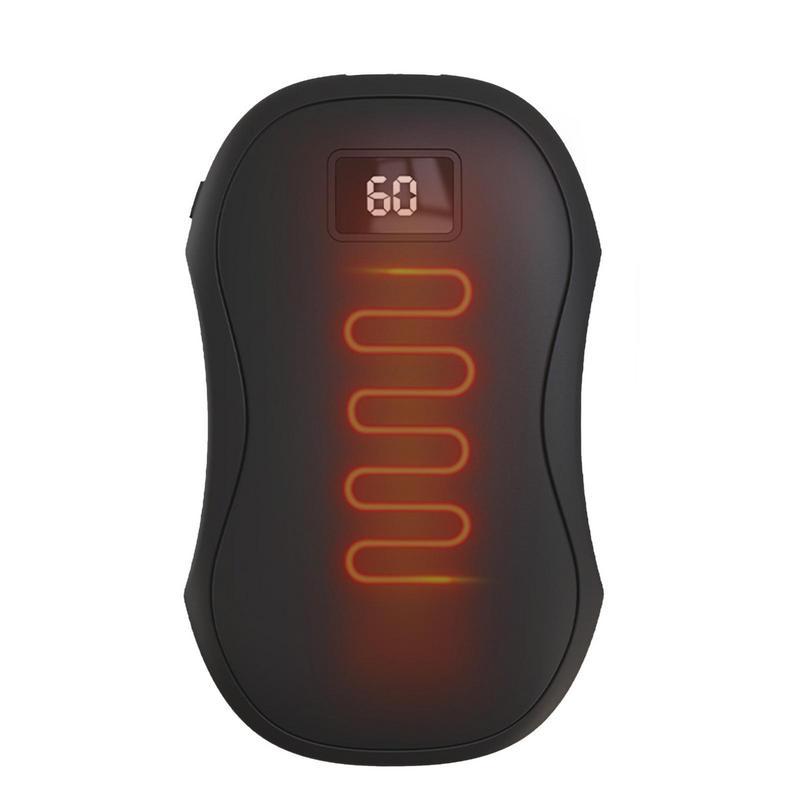 Electric Hand Warmer Power Bank Heating Warmer Handwarmer Winter Warmer 3-Gear Adjustable Overheat P