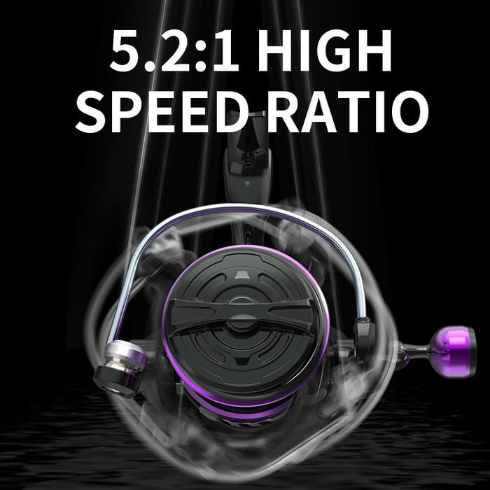 Caldari Reel Powerful Handle HP/HE 1000 - 7000 Reel Pancing Metal Power Handle Quality Reel