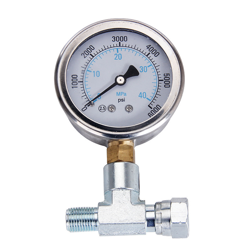 High Pressure Airless Sprayer Tee Joint Pressure Gauge Universal Sprayer Accessories Suitable For Gr