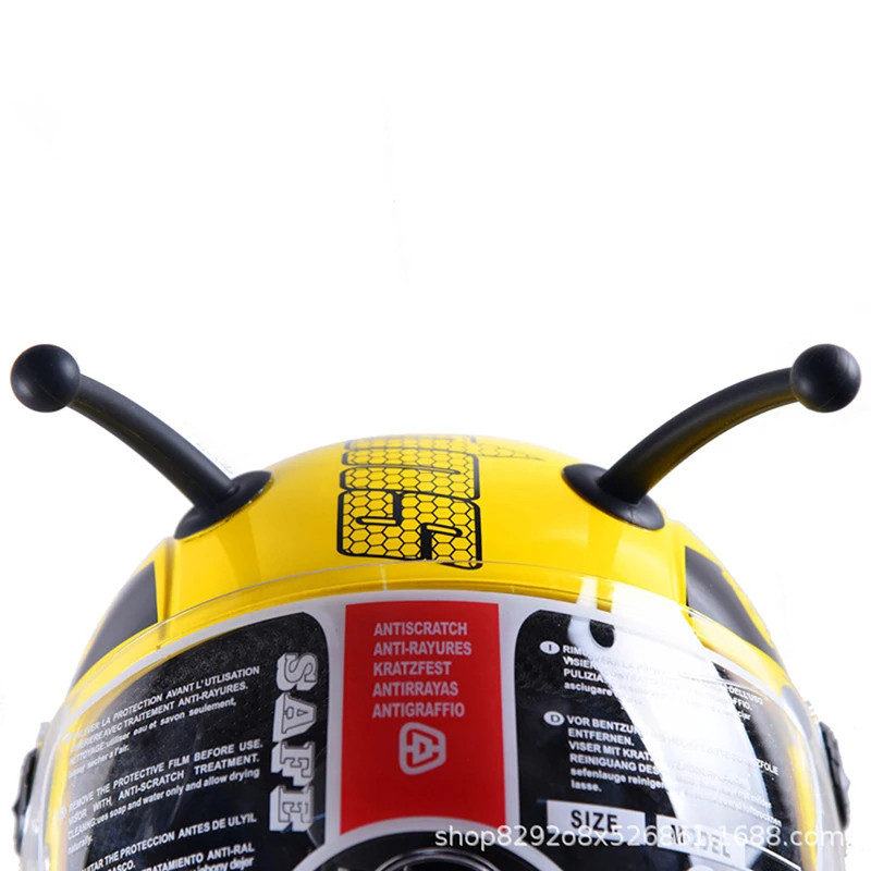 1Pc High Quality Silicone Motorcycle Helmet Antenna Baby Sucker Bee Snail Tentacles Horns