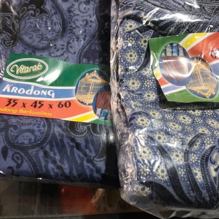 Krodong sangkar kotak no 1 bahan batik pakai Resleting Gratis Ongkir