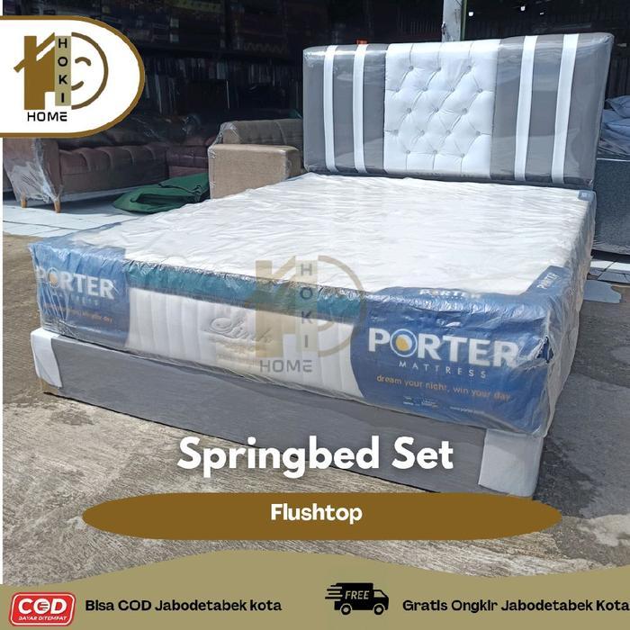 GRATIS ONGKIR Springbed Set ukuran 160 Springbed Flushtop Ranjang Minimalis