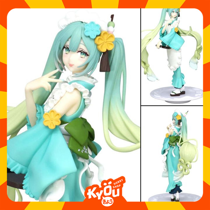 Exceed Creative Figure Hatsune Miku - Mint Matcha Ver. Vocaloid (21cm)