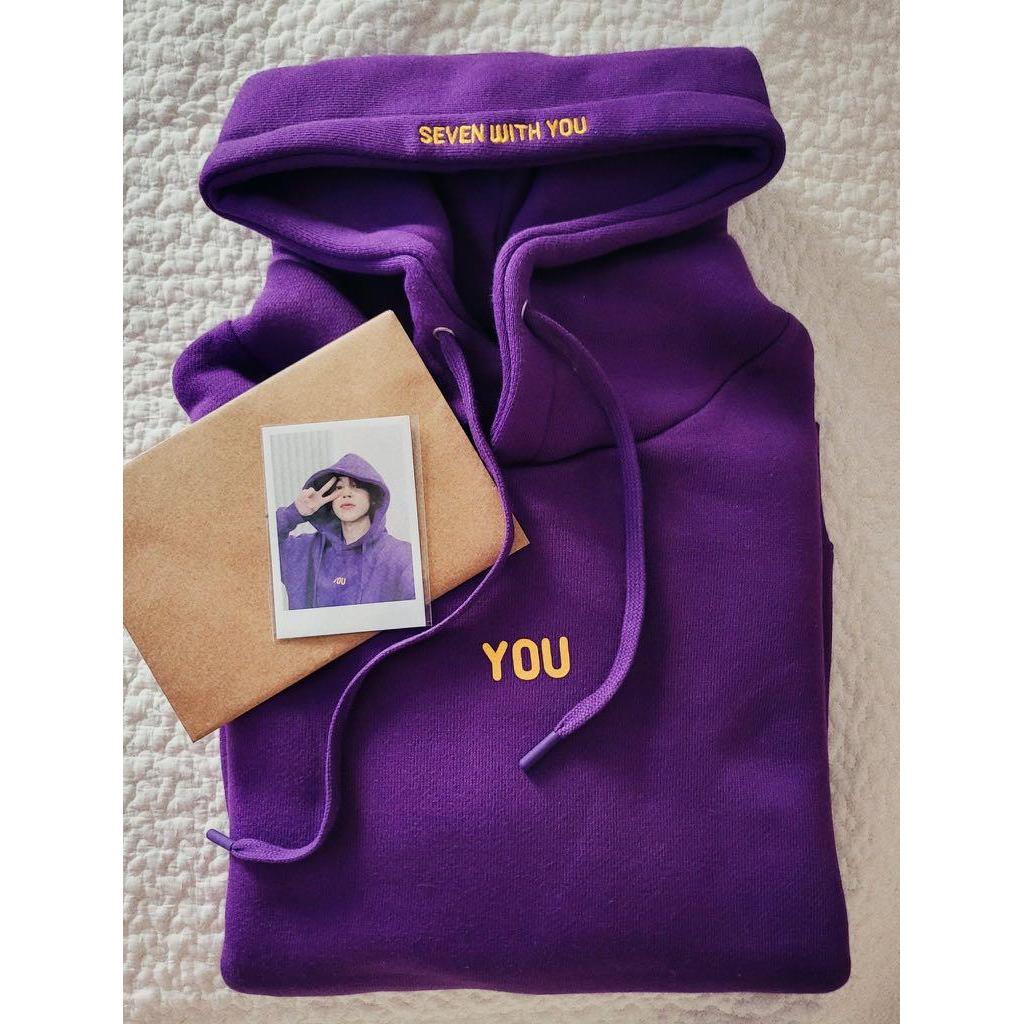 2024 Original Hoodie Printed Seven With You 13 You Never Walk Alone Digital File Jimin Merch For