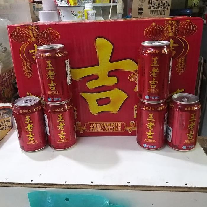 Teh Wong Lo Ket / Wang Lao Ji Herbal Beverage (24 Klg)