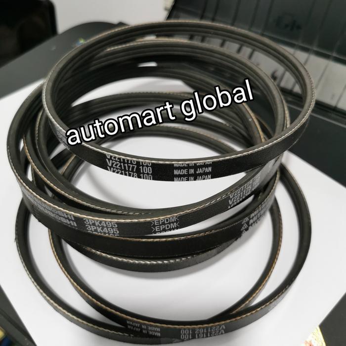 Fan Belt Escudo 2.0 3Pk-495 Japan Asli Parts