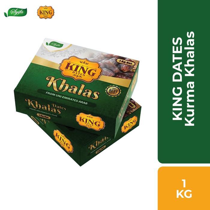 Kurma Khalas Kurma King Dates Khalas 1 Kg