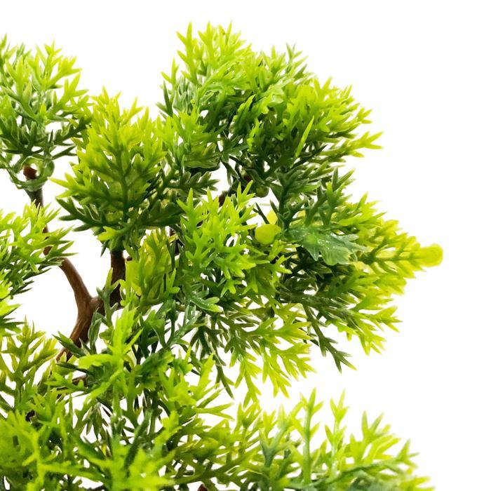 Setangkai Tanaman Hias Daun Bonsai Cemara Kipas Artificial Leaf Dekorasi Taman Dekorasi Pesta