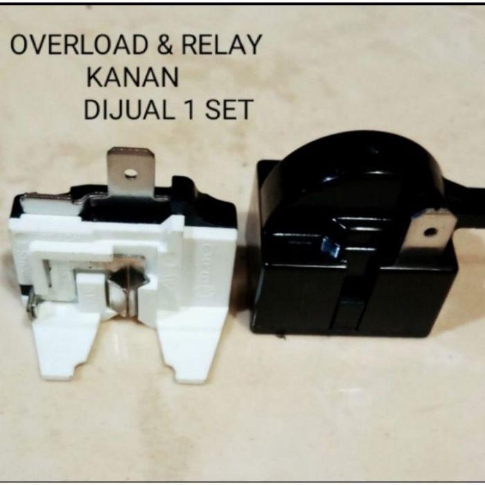 RELAY PTC OVERLOAD LEMARI PENDINGIN / SHOWCASE