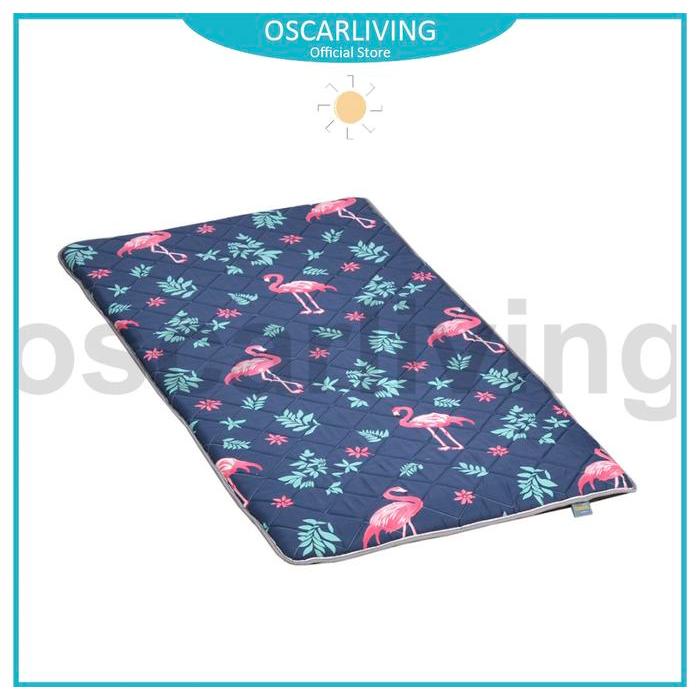 Quantum Kasur Gulung Uk 100 X 195 Cm /Kasur Lantai Tebal 6 Cm-Flamingo
