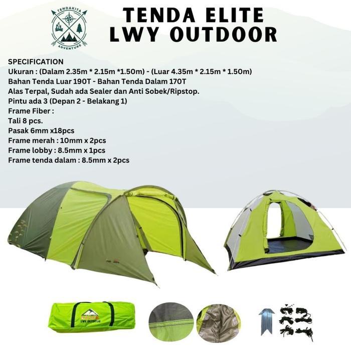 TENDA MALANO 4.1 TENDA JAVA 6 TENDA LWY ELITE DOME TENDA FAMILY TENDA FAMILI TENDAKI BORNEO 4