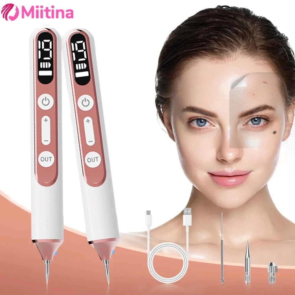 Skin Tag Remover Laser Plasma Pen Warts Eliminator Plasma Pen Papillomas Electric Laser Tattoo