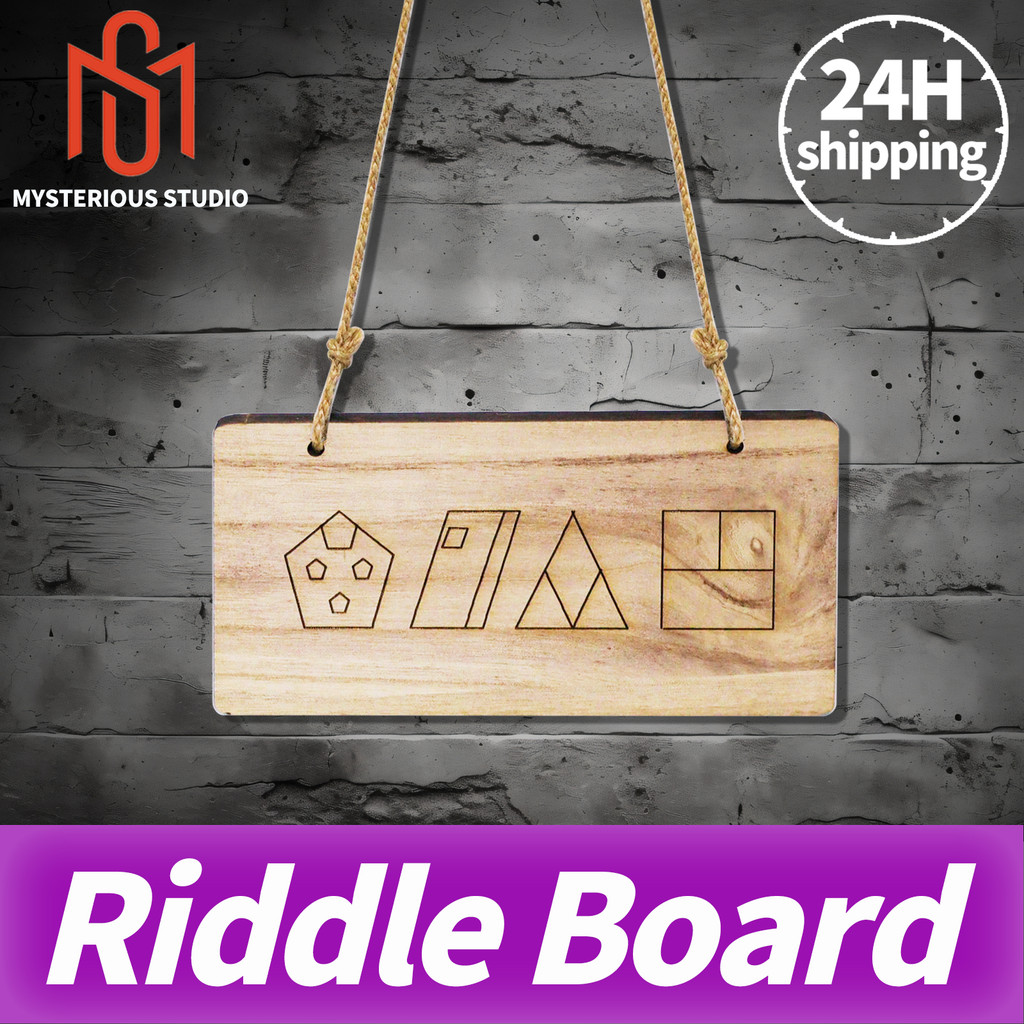 Mysterious Studio Secret Room Escape Game Mechanism Props Electronic Puzzle superb 1987 GY Riddle