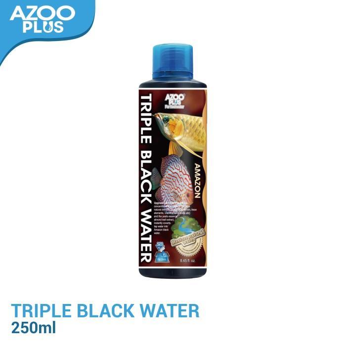AZOOPLUS TRIPLE BLACK WATER 250 ML - MEREPLIKASI HABITAT ALAMI AIR HITAM AMAZON