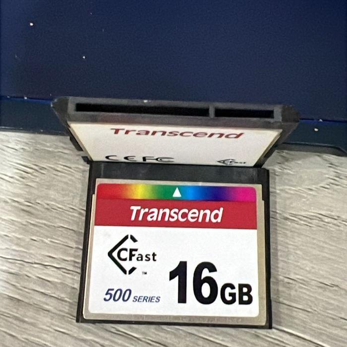 COMPACT FLASH SATA CFAST TRANSCEND 500SERIES 16GB BERGARANSI - CIS99