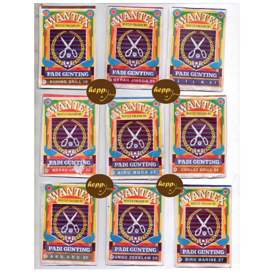 Wantex Pakaian, Wantek Pakaian Cap Padi Gunting