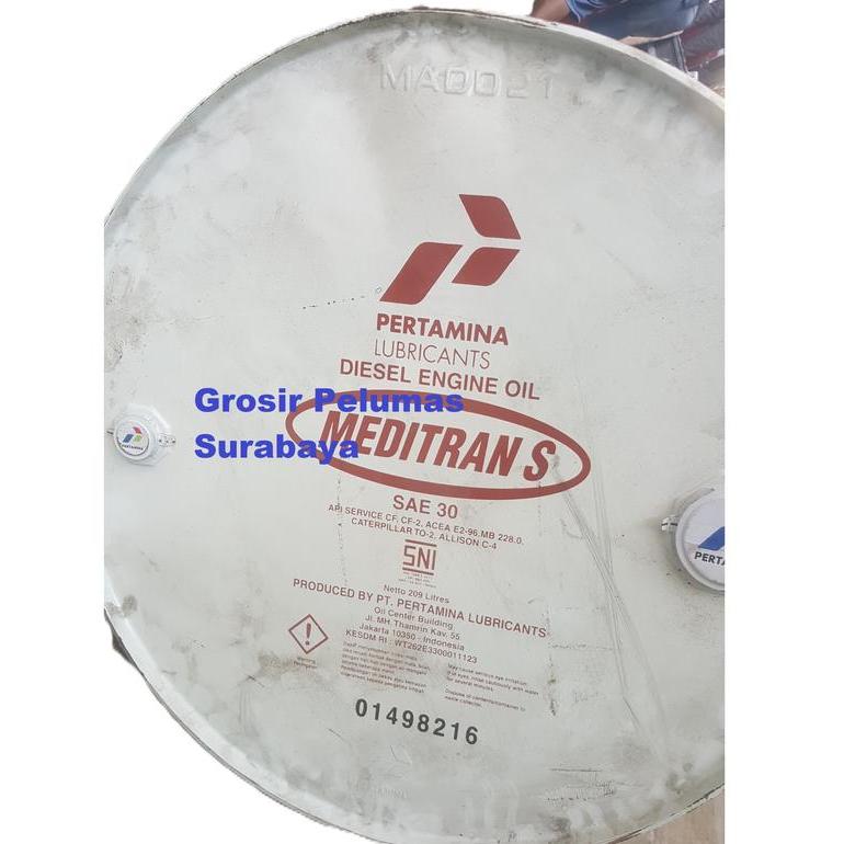 ECERAN OLI MESIN DIESEL / TRANSMISI SAE 30 MEDITRAN S30 ASLI PERTAMINA OLI SAE 30 POWER