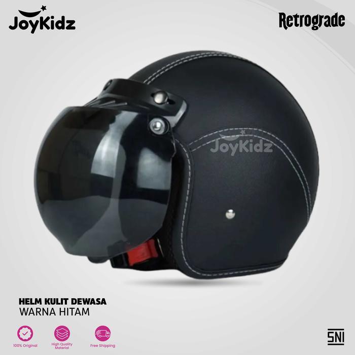 ASLI HELM BOGO UNTUK DEWASA/REMAJA VARIASI KULIT POLOS Ready stok