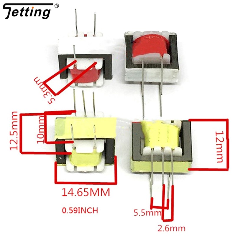 1Pc Insulation Audio Transformers 600:600 Ohm Europe 1:1 Ei14 Isolation Transformer Audio Isolation