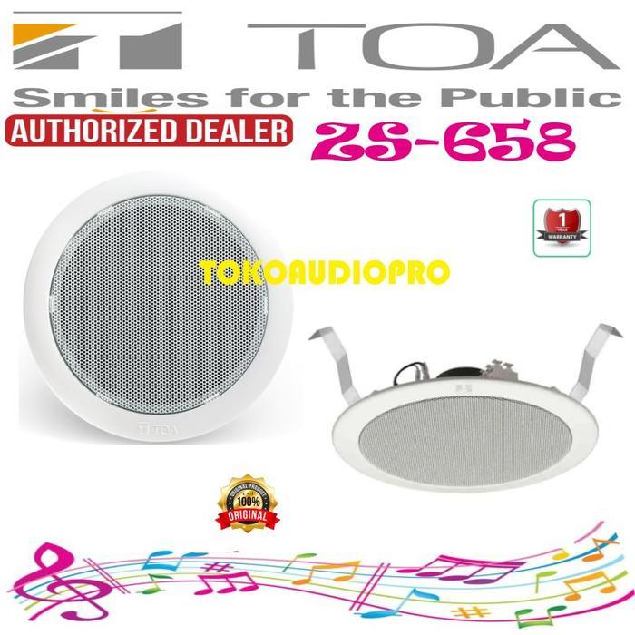 Toa Zs658 Zs-658 Speaker Ceiling Toa Ciling Speaker Zs-658 Zs-648 Co