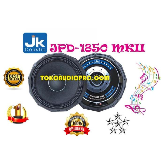 Jk Coustic Jpd1850 Mk2 Component Speaker Jpd-1850 Co
