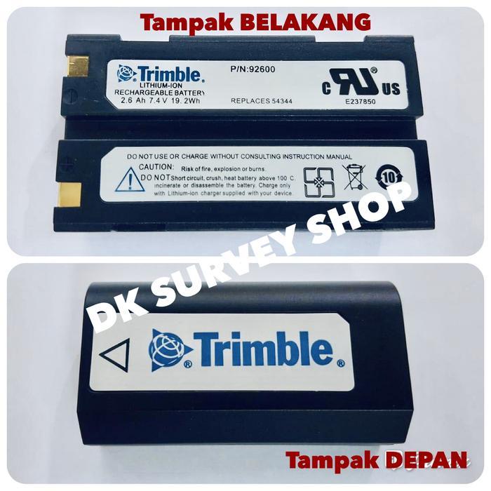 Battery Trimble Baterai Trimble Gps 5700 5800 R6 R7 R8 Replaces 54344 Co